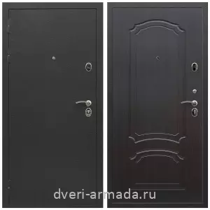 Входные двери хай-тек, Дверь входная Армада Престиж Черный шелк / МДФ 6 мм ФЛ-140 Венге