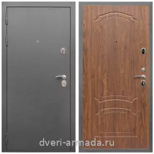 Входные двери 960х2050, Дверь входная Армада Оптима Антик серебро / МДФ 6 мм ФЛ-140 Мореная береза