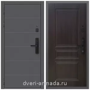 Хиты продаж, Дверь входная Армада Роуд МДФ 10 мм Kaadas S500 / МДФ 6 мм ФЛ-243 Эковенге