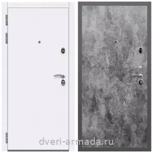 Хиты продаж, Дверь входная Армада Кварц МДФ 10 мм / МДФ 6 мм ПЭ Цемент темный