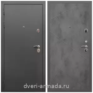 Элитные для коттеджей, Дверь входная Армада Гарант / МДФ 10 мм ФЛ-291 Бетон темный