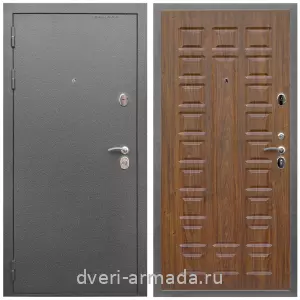 Входные двери с двумя петлями, Дверь входная Армада Оптима Антик серебро / МДФ 16 мм ФЛ-183 Морёная береза