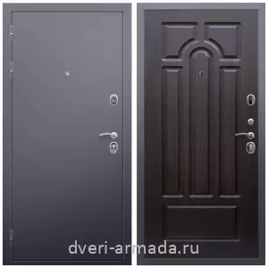 Красивые входные двери, Дверь входная Армада Люкс Антик серебро / МДФ 16 мм ФЛ-58 Венге