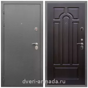 Антивандальные для квартир, Дверь входная Армада Оптима Антик серебро / МДФ 16 мм ФЛ-58 Венге