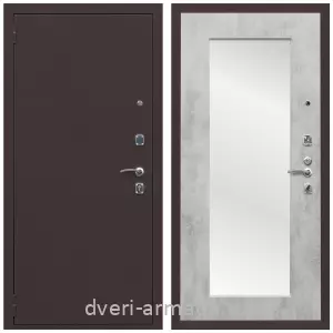 Входные двери лофт, Дверь входная Армада Комфорт Антик медь / МДФ 16 мм ФЛЗ-пастораль Бетон светлый