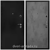 Дверь входная Армада Престиж Черная шагрень / МДФ 10 мм ФЛ-291 Бетон темный