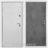 Дверь входная Армада Тесла МДФ 16 мм / МДФ 10 мм ФЛ-291 Бетон Бетон темный